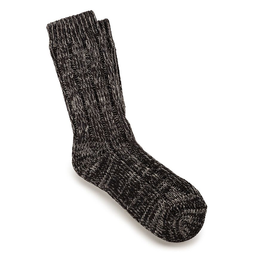 Cotton Twist Women / コットン ツイスト ソックス コットン/ナイロン/ポリウレタン ダークブラウン