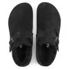 London Shearling Suede Leather