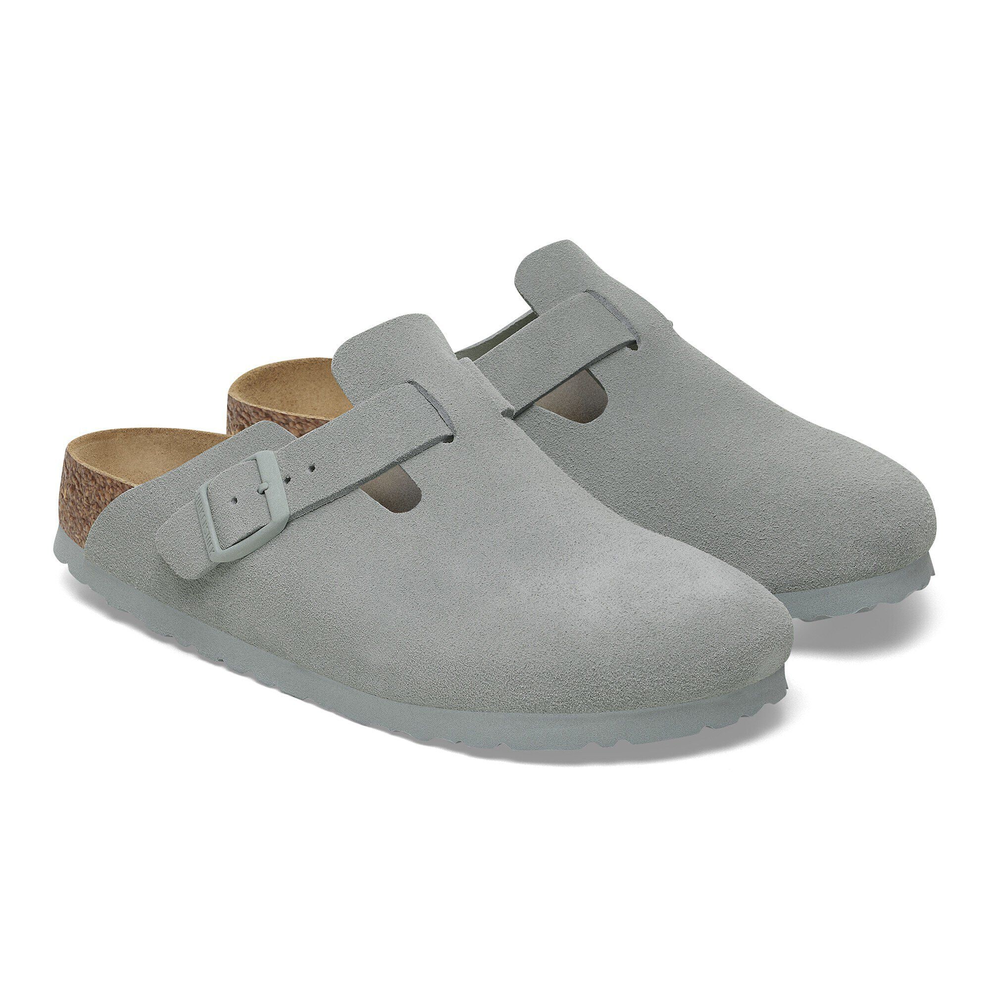 Boston / ボストン スエードレザー ピュアセージ | BIRKENSTOCK
