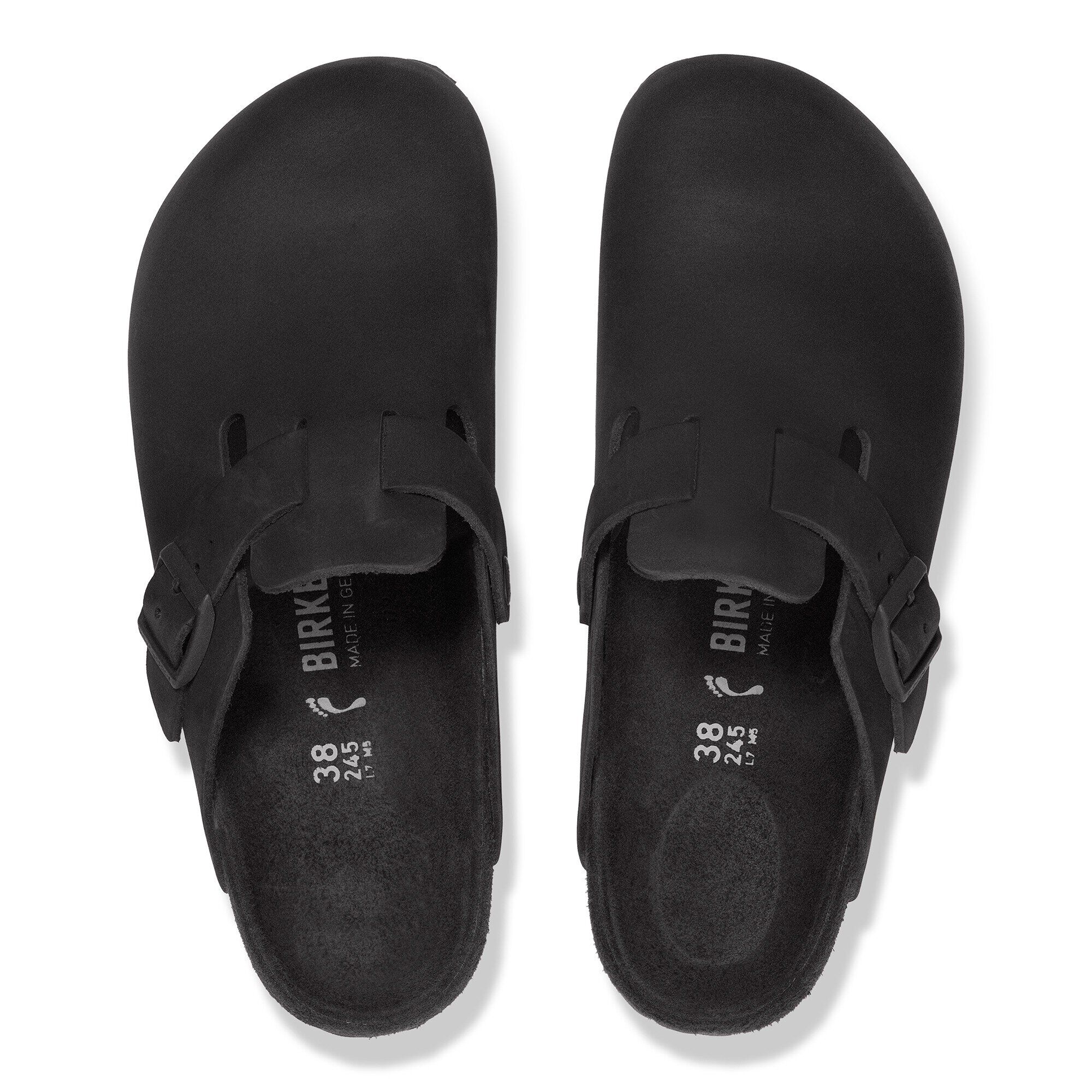 Boston / ボストン ヌバックレザー ブラック | BIRKENSTOCK