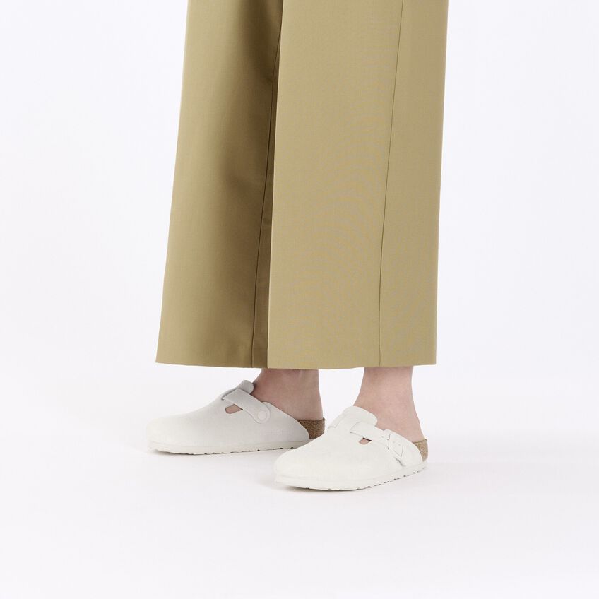 Boston Soft Footbed Suede Leather