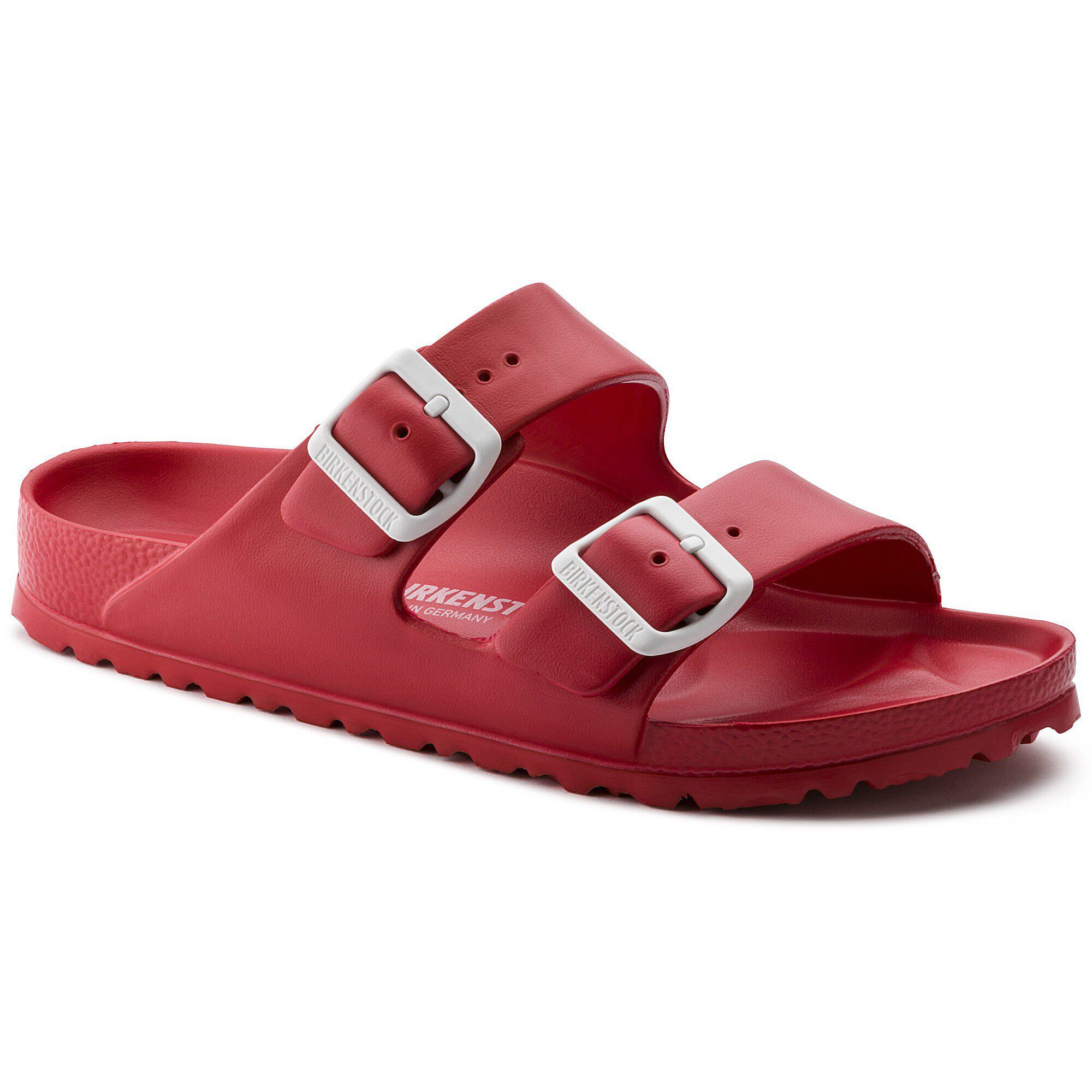 red birkenstock mens