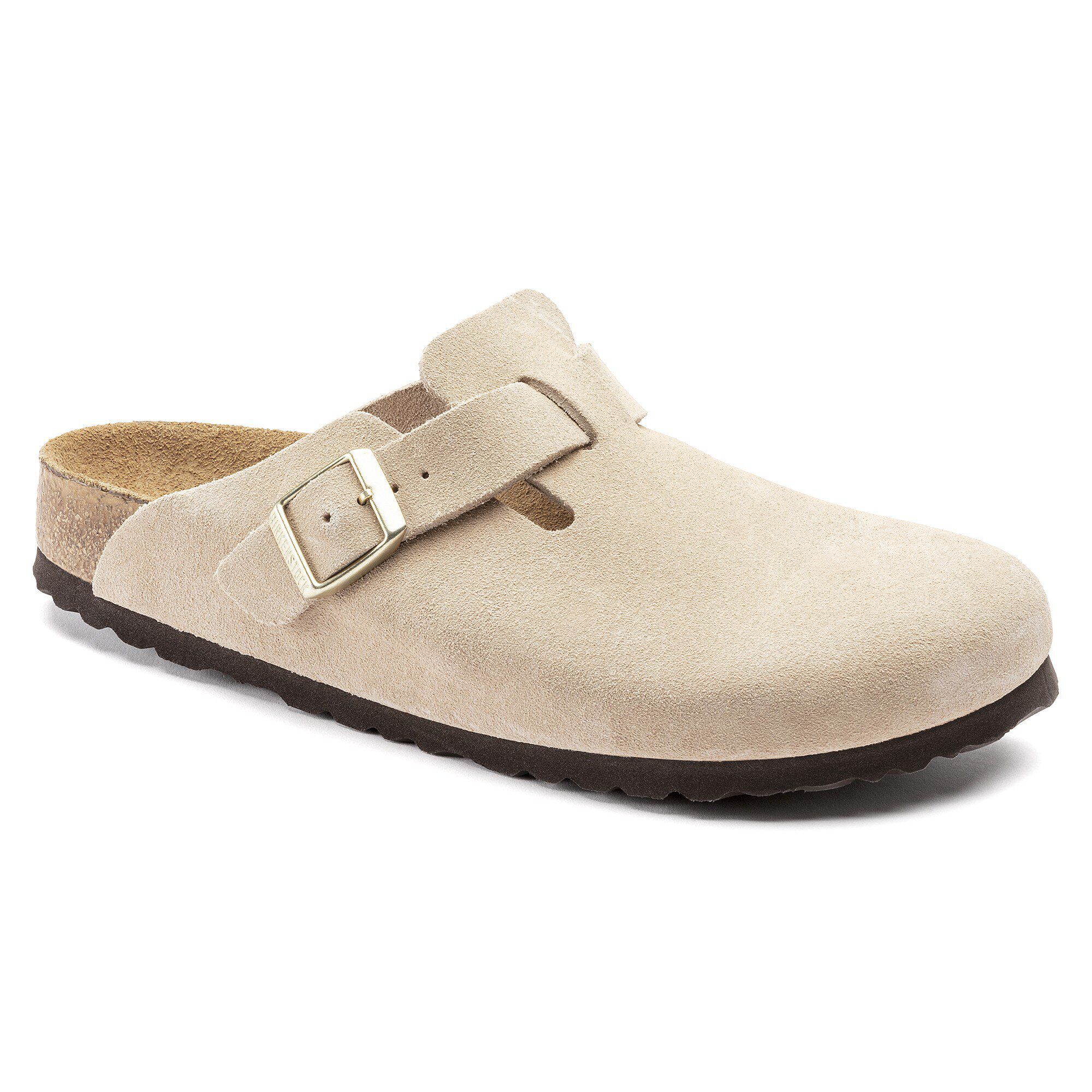 birkenstock boston suede