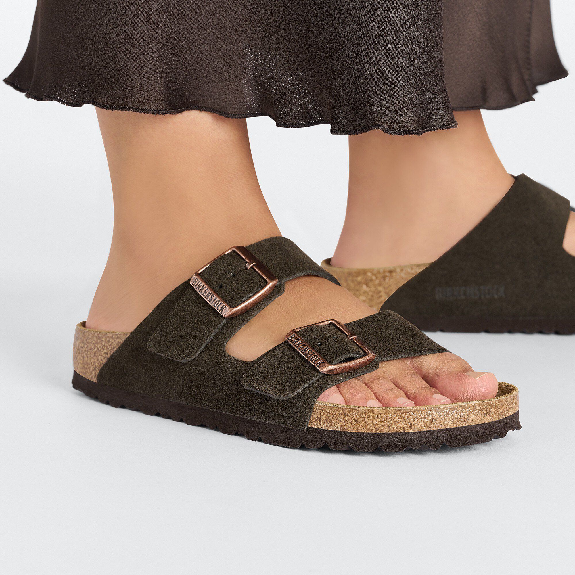【BIRKENSTOCK】アリゾナ モカ Arizona / アリゾナ スエードレザー モカ | BIRKENSTOCK