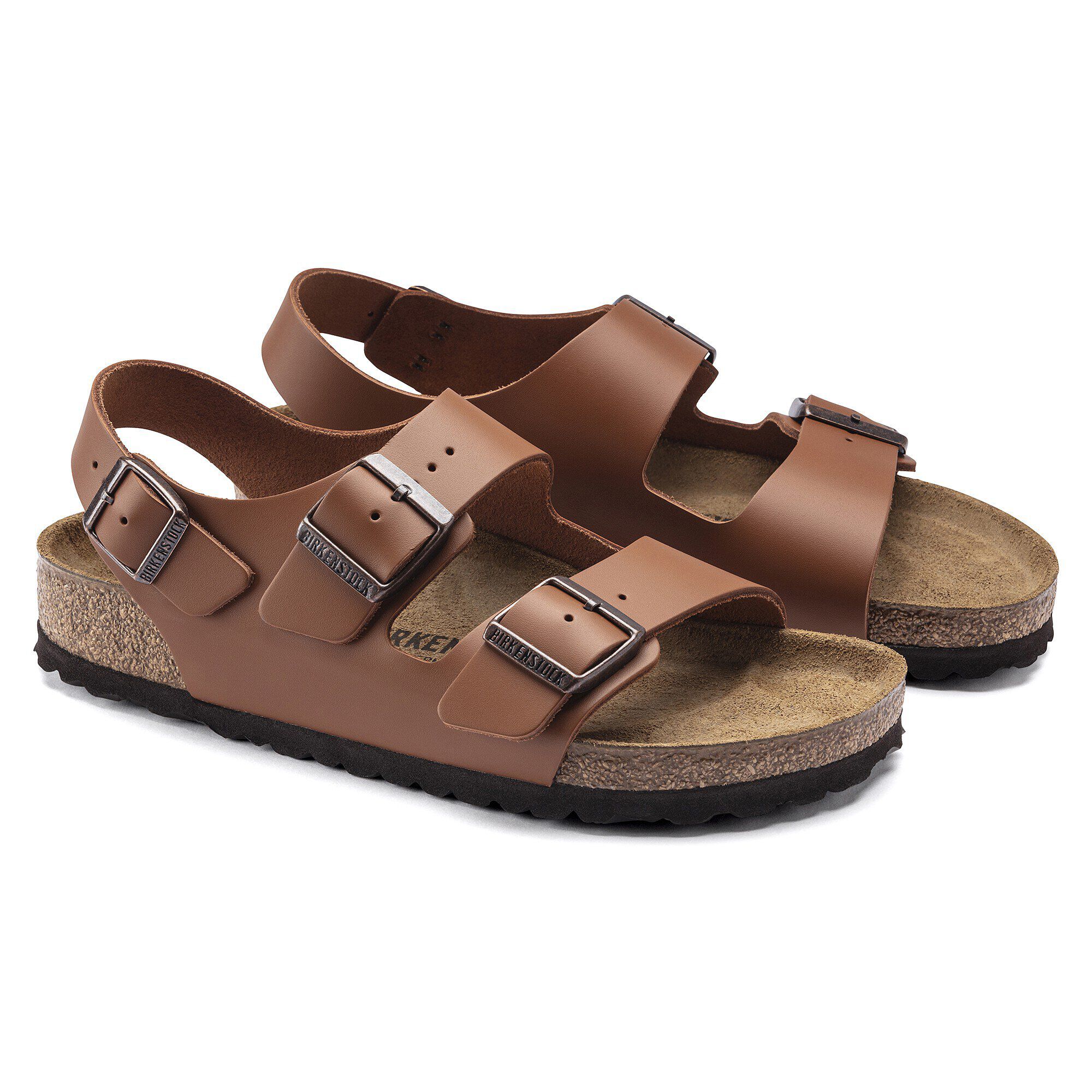 Milano/ミラノ BS ナチュラルレザー ジンジャーブラウン | BIRKENSTOCK