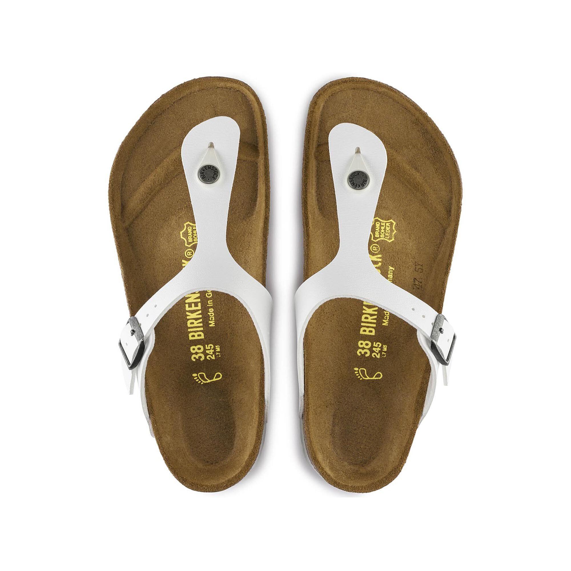 Gizeh / ギゼ スムースレザー ホワイト | BIRKENSTOCK