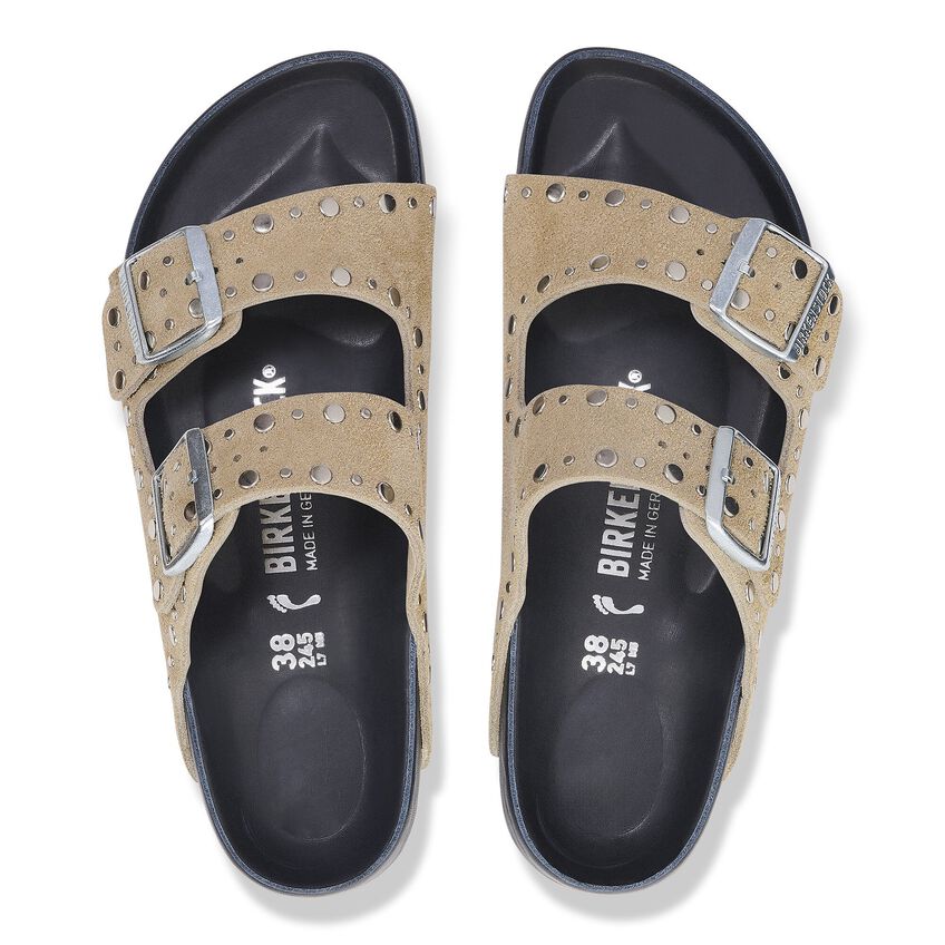 Arizona Rivet Suede Leather