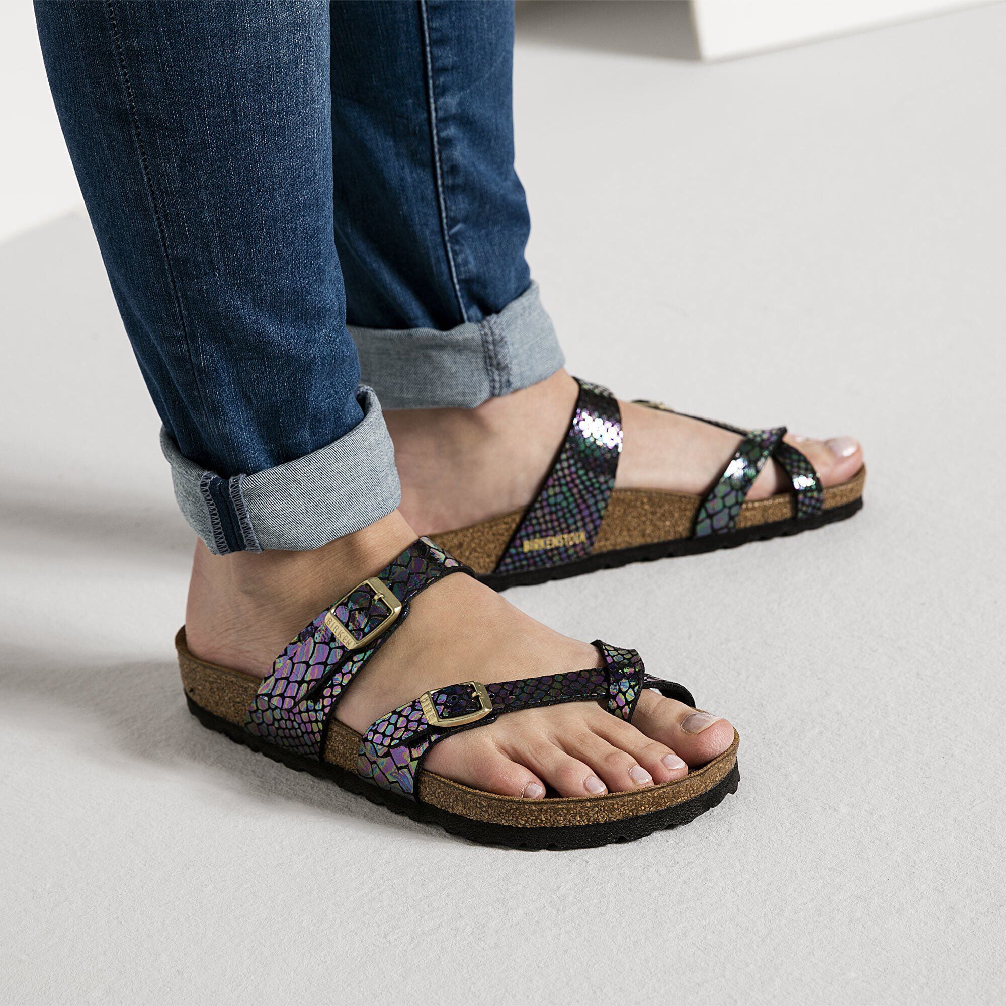 birkenstock snake multicolor
