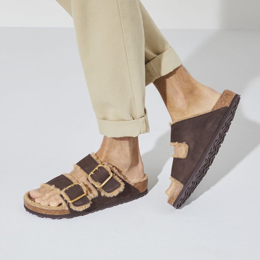 Arizona Bold Shearling Natural Leather