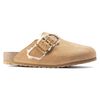 Boston Bold Shearling Natural Leather
