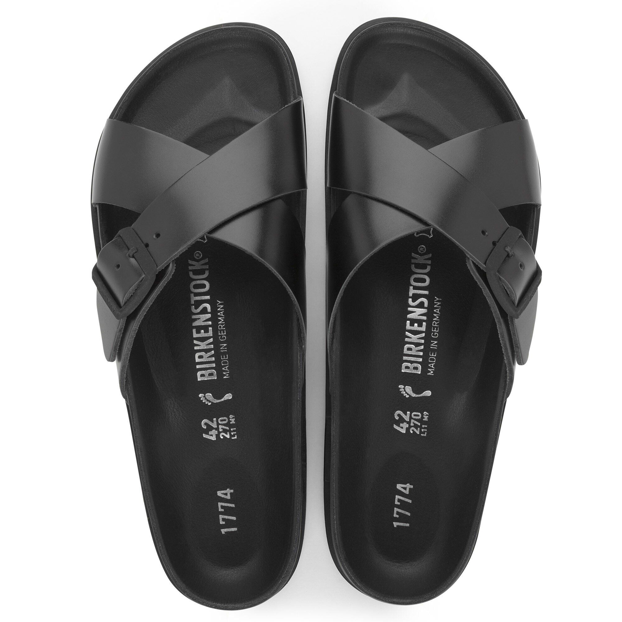 1774 Siena Natural Leather Black | BIRKENSTOCK