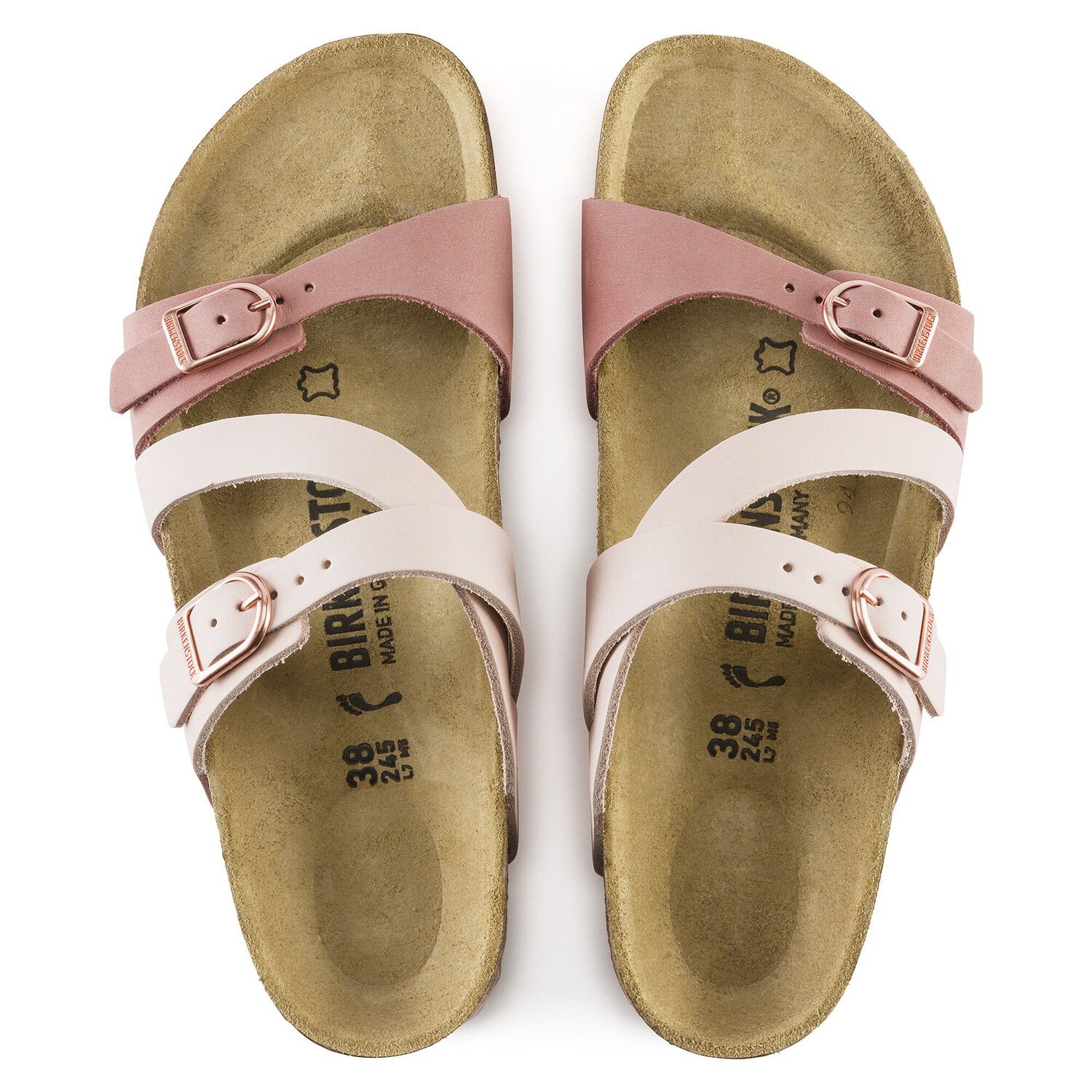 Salina Nubuck Leather Rose Old Rose Shop Online At Birkenstock