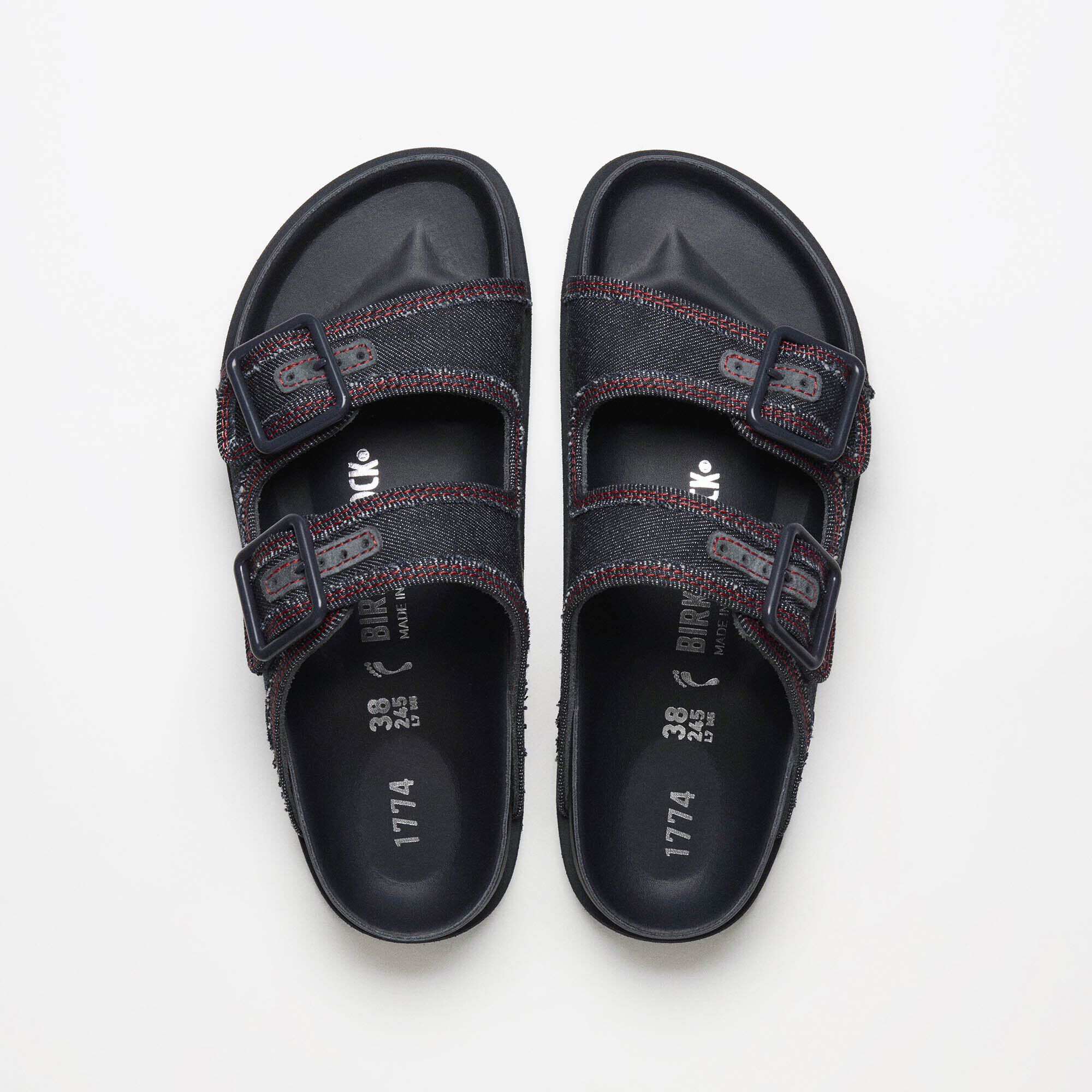 【Birkenstock】1774 Arizona Cosny 海外限定 箱付き サンダル 1774 Arizona Denim / 1774 アリゾナ デニム レザー/コットン