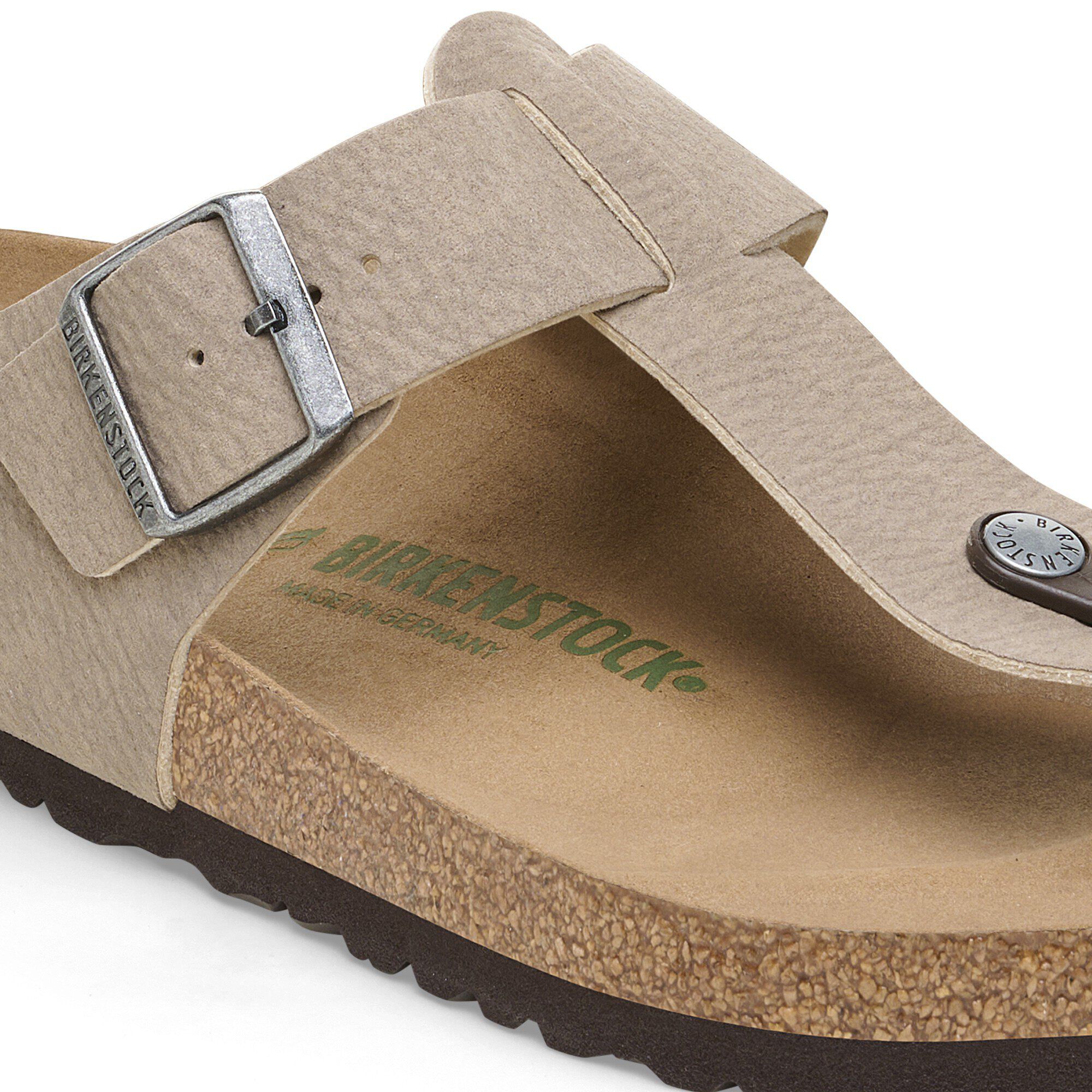 Medina Vegan Microfiber Desert Dust Gray Taupe/Brown | BIRKENSTOCK