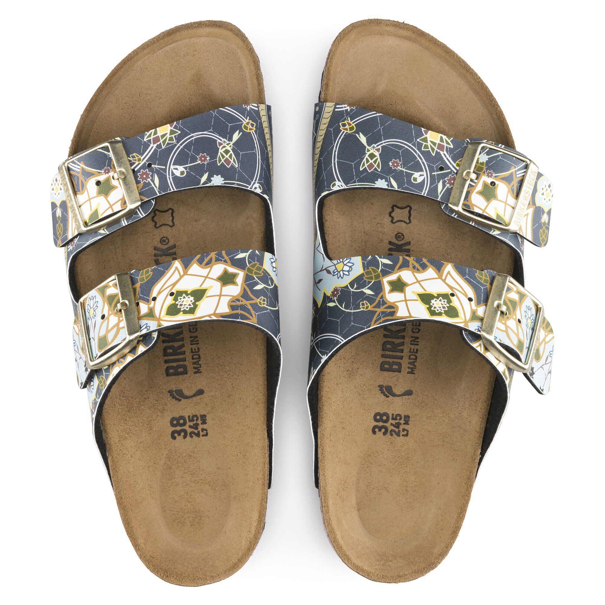 Birkenstock Arizona Birkenstock Ancient Mosaic Blue Birkenstock 280