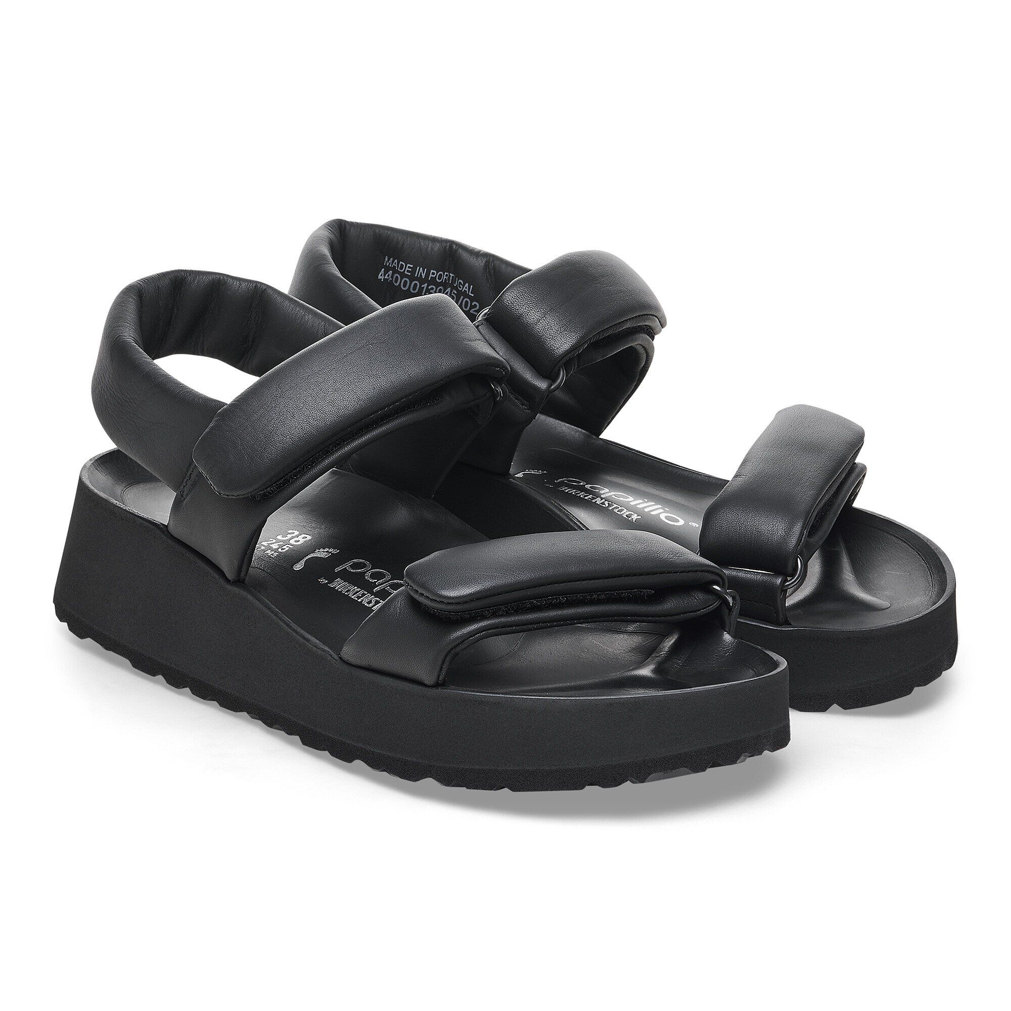 当季大流行 スムースレザー Theda ブラック BIRKENSTOCK | 靴