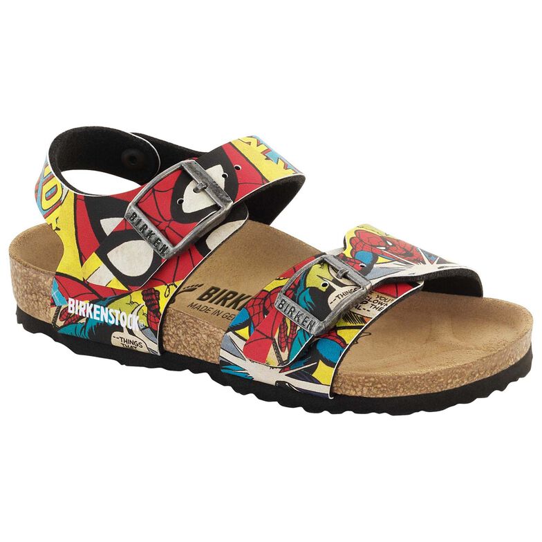 New York Birko-Flor Spiderman Comic Pattern New York Birko-Flor Spiderman Comic Pattern