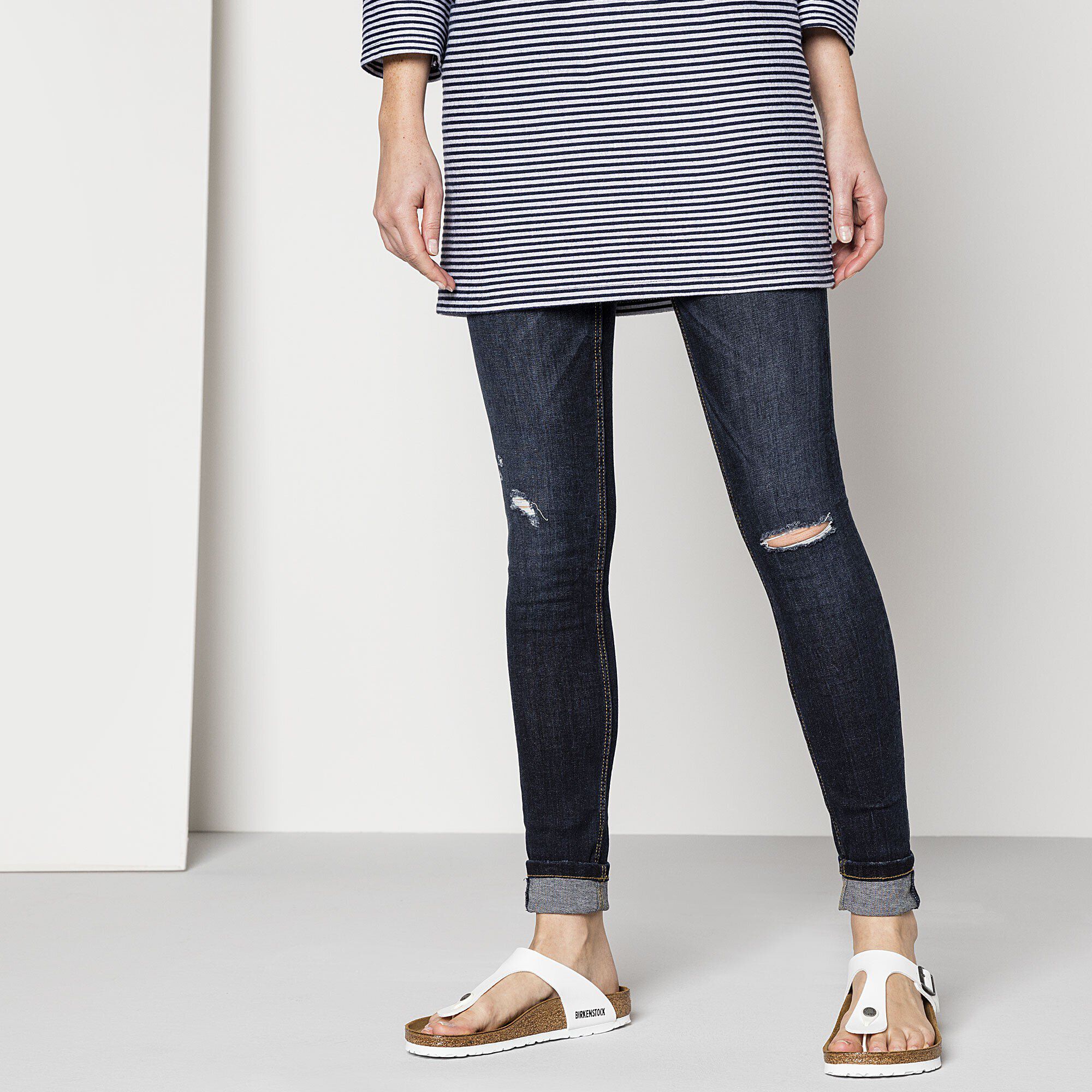 Birkenstock gizeh white leather new arrivals