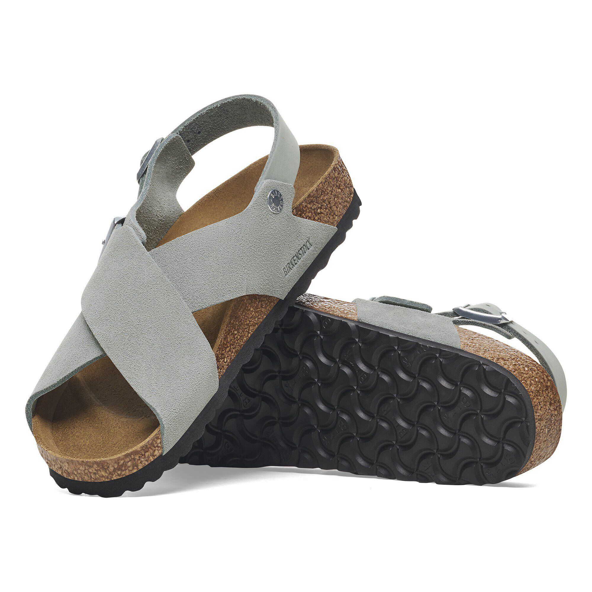 Tulum II VL/NB Nubuck Leather/Suede Pure Sage | BIRKENSTOCK