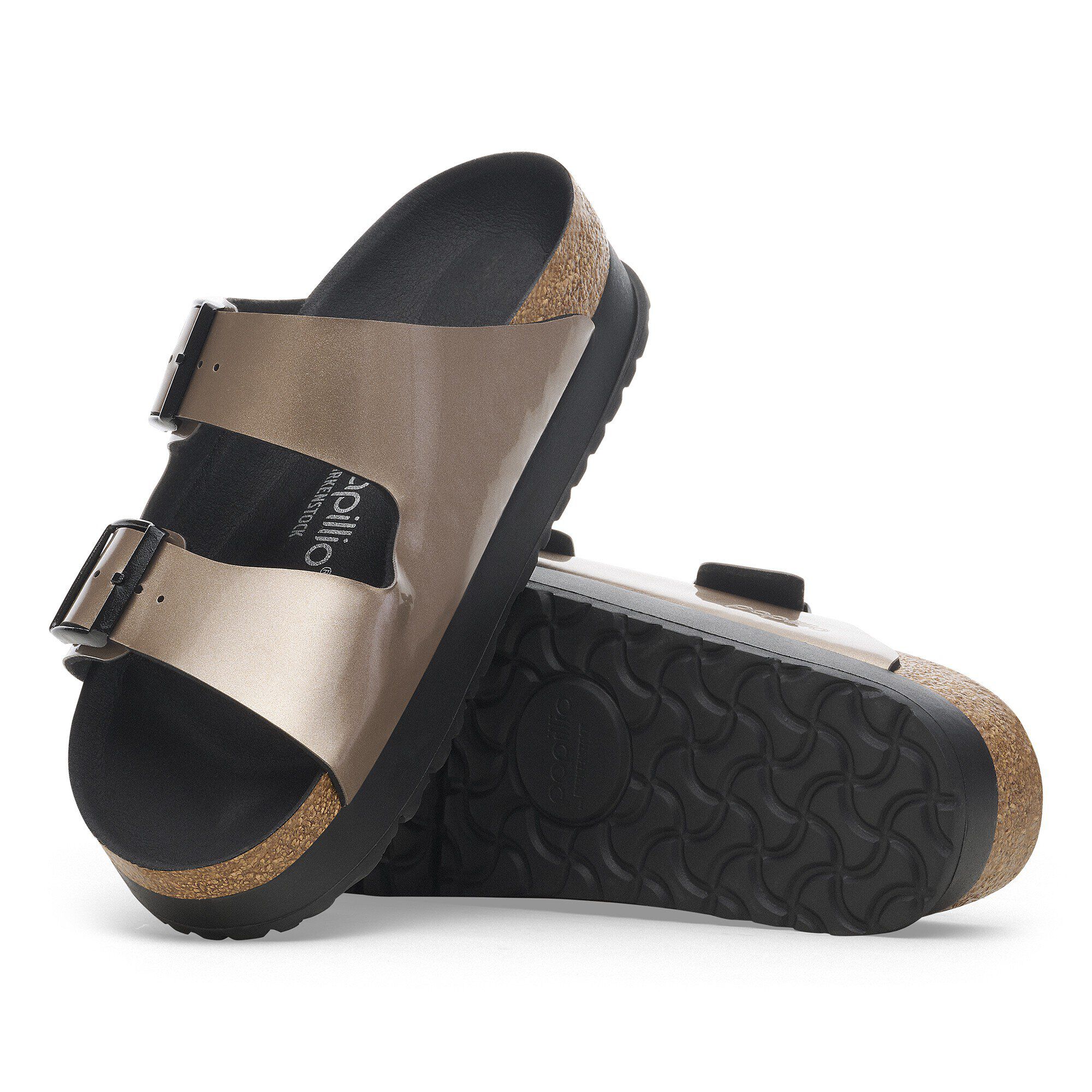 Arizona birko flor metallic taupe best sale