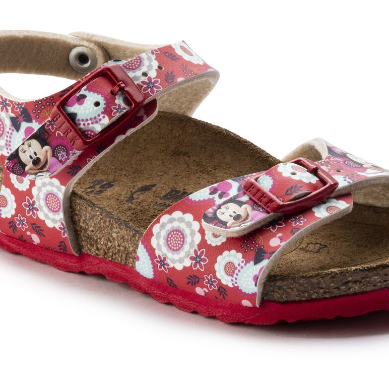 Rio Birko-Flor Minnie Flowers Red Rio Birko-Flor Minnie Flowers Red