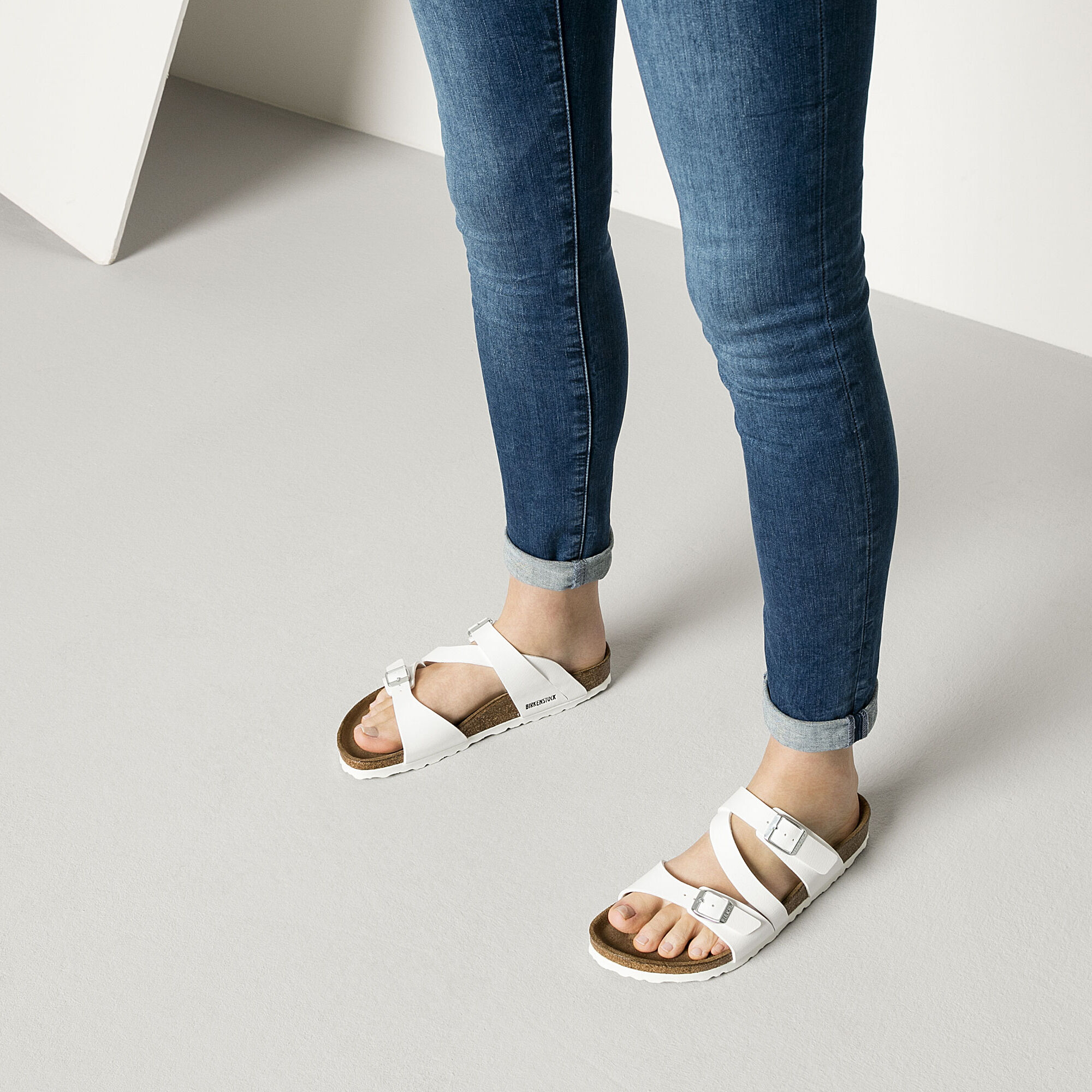 Birkenstock salina white new arrivals