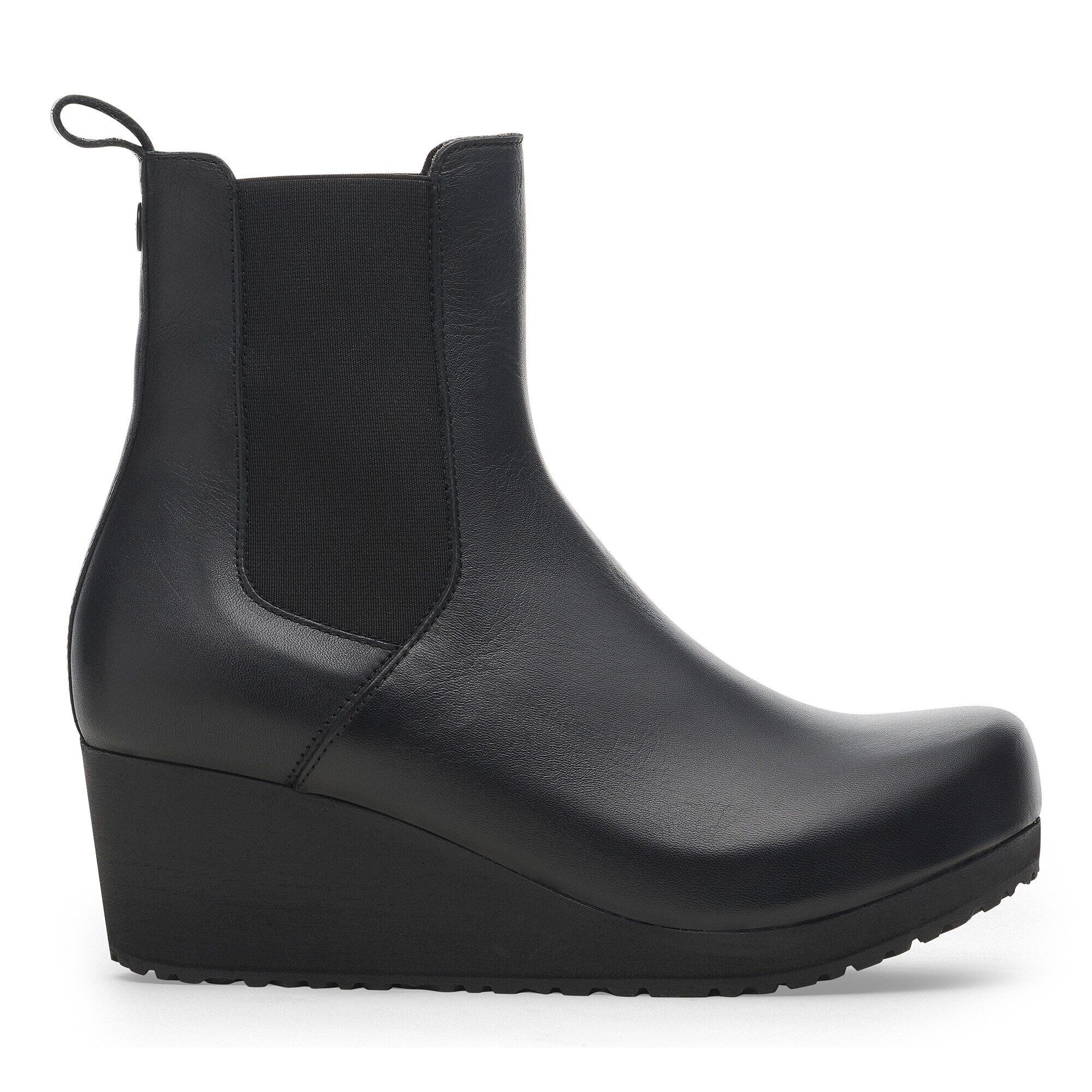 Ebba Slip On / エバ スリッポン スムースレザー ブラック