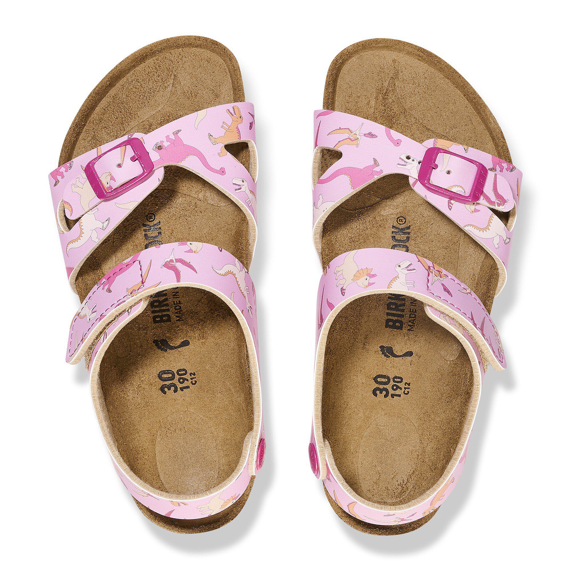 全国送料無料 Colorado Kids BIRKENSTOCK | Pink Fondant Dino Big Birko-Flor サンダル
