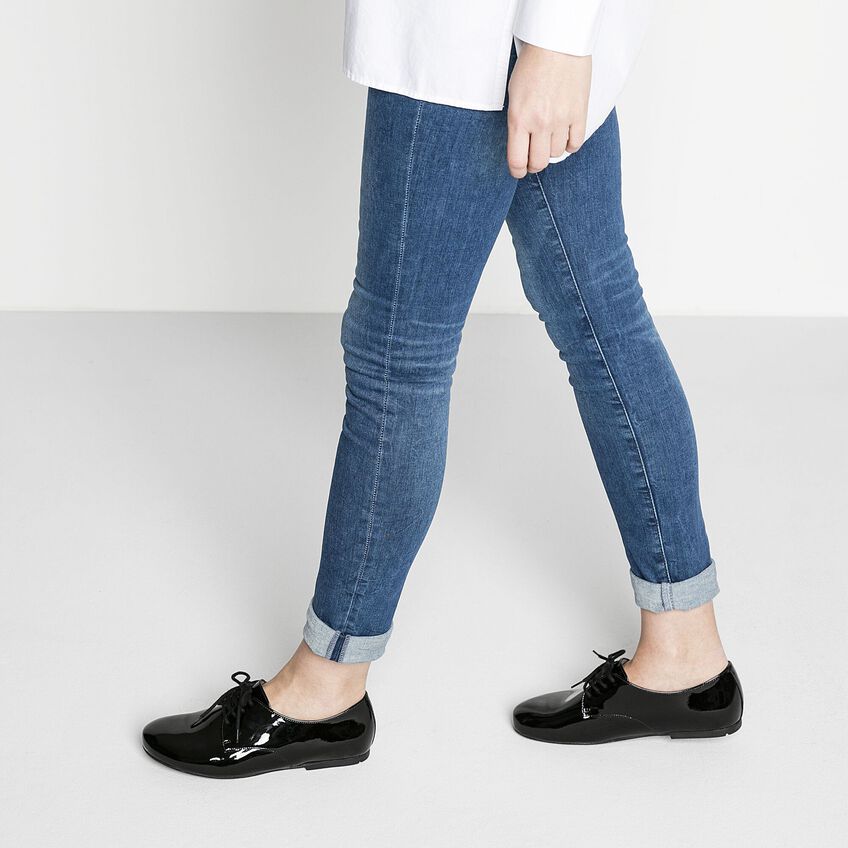 Saunders Embossed Leather Patent