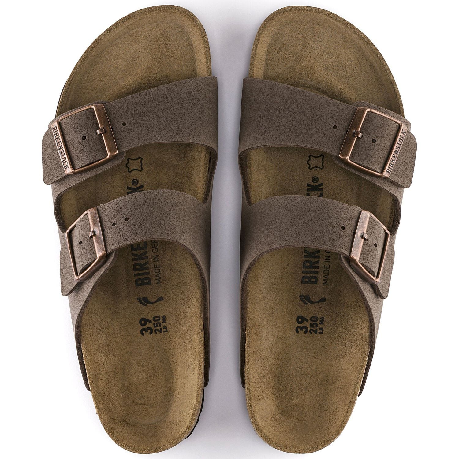 birkenstock arizona mocca nubuck