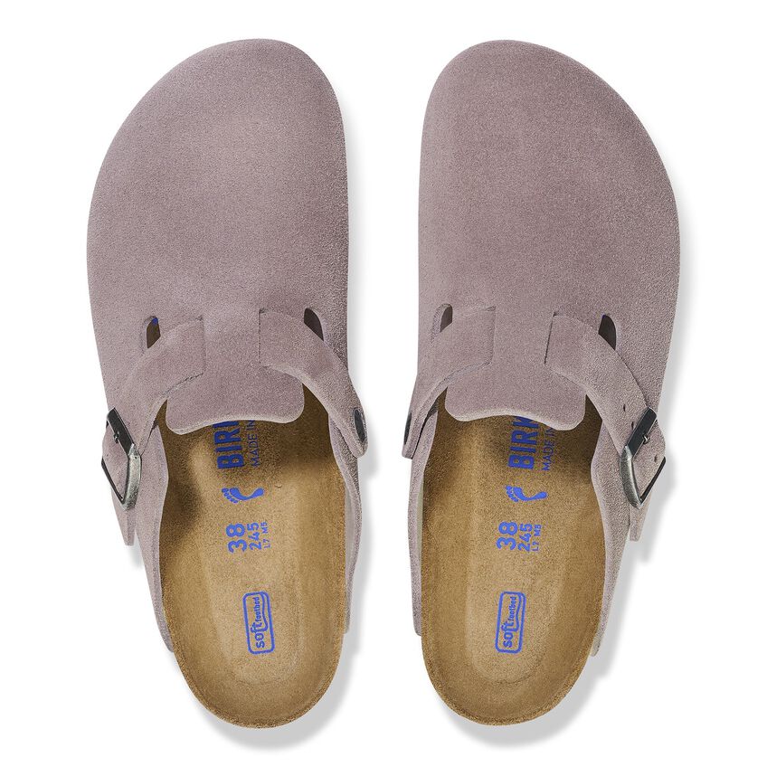 Boston Soft Footbed Suede Leather