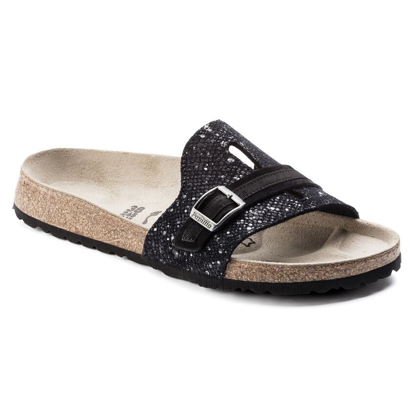 Carmen Suede Embossed シルバースプラッシュ ブラック Carmen Suede Embossed シルバースプラッシュ ブラック