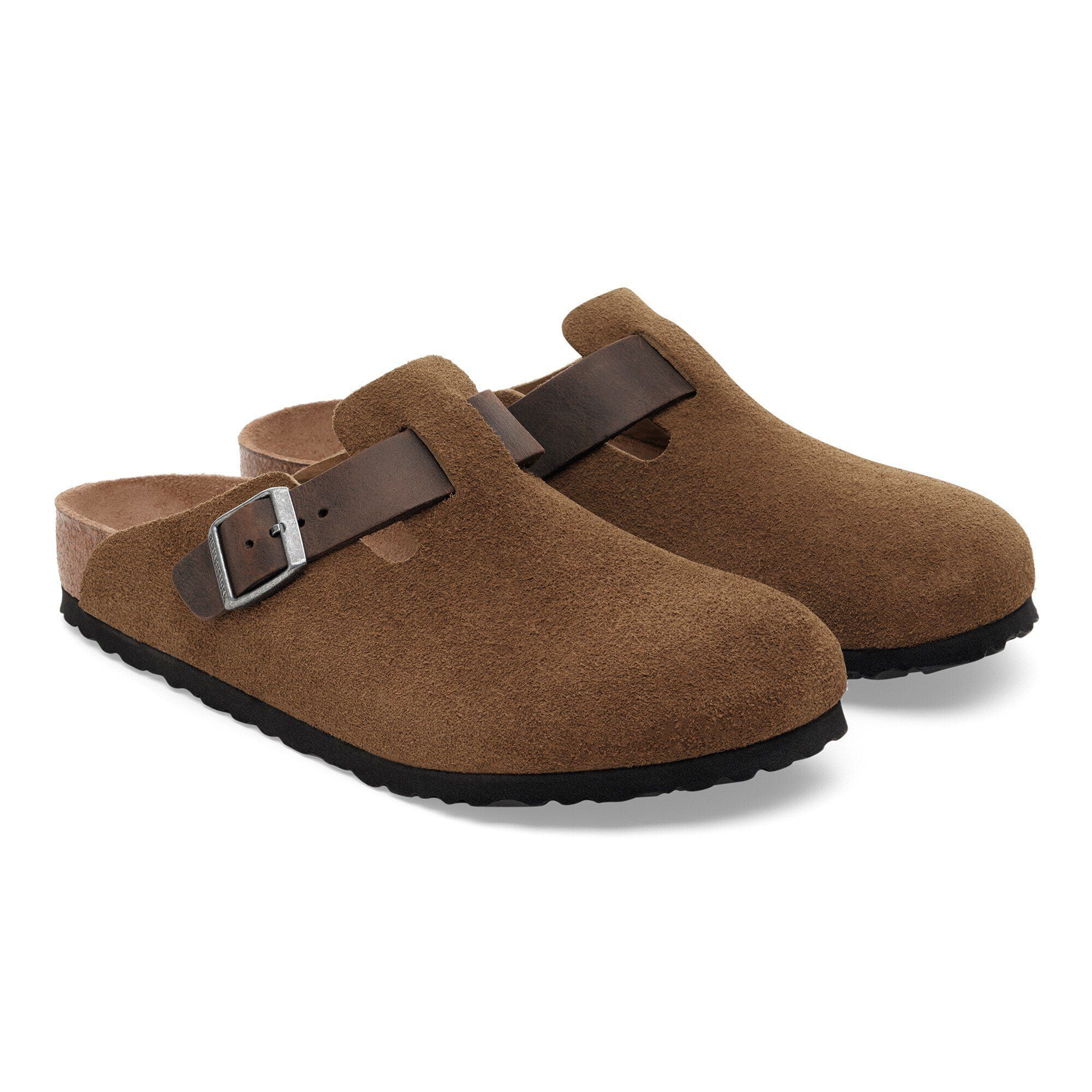 Birkenstock Boston / ボストン　【未使用品】 Boston / ボストン ミックスドレザー ダークティー | BIRKENSTOCK