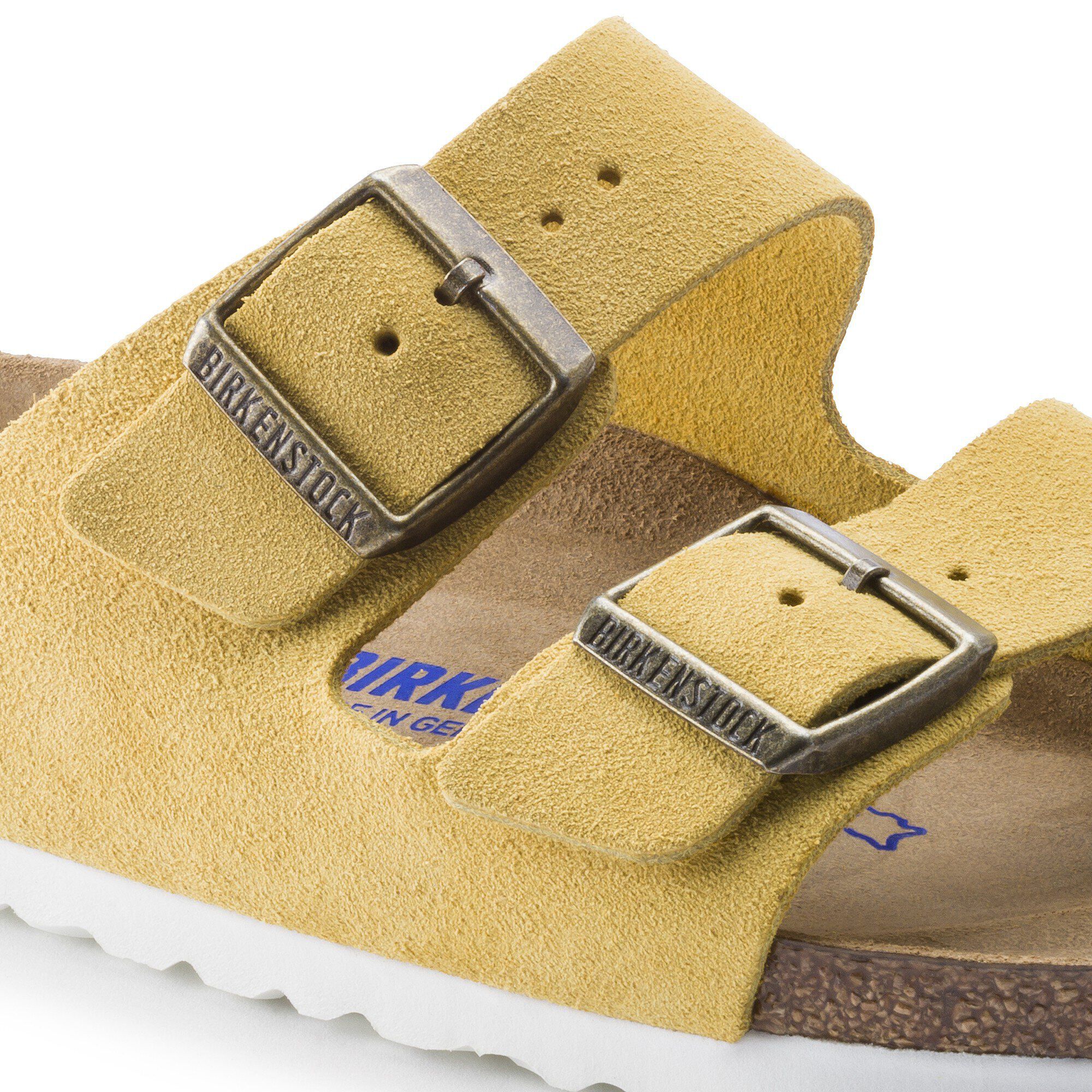 Birkenstock arizona suede ochre