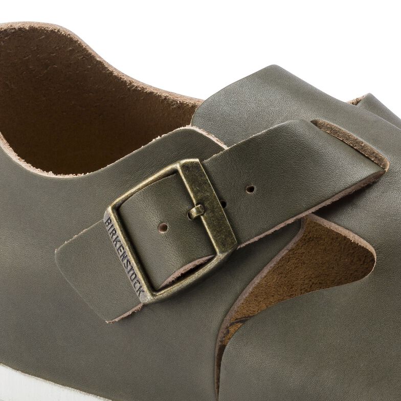 London Natural Leather Khaki London Natural Leather Khaki