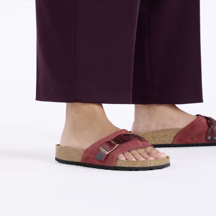 Oita Braided Suede Leather