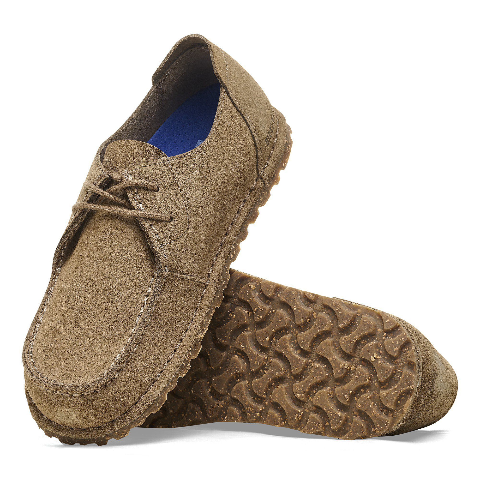 BIRKENSTOCK モカシン グレー スエード　ウッティレース Utti Lace / ウッティ レース スエードレザー グレイ トープ