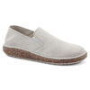 Callan Suede Leather Antique White