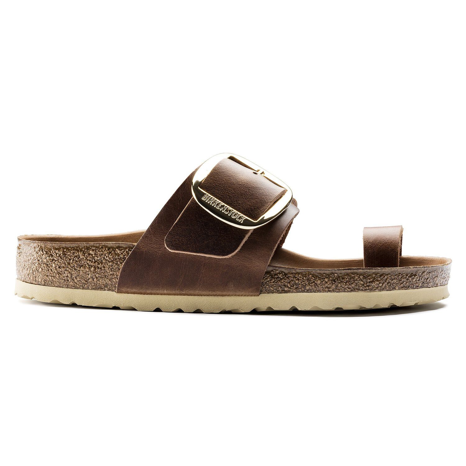 Miramar Big Buckle Oiled Leather Cognac | BIRKENSTOCK