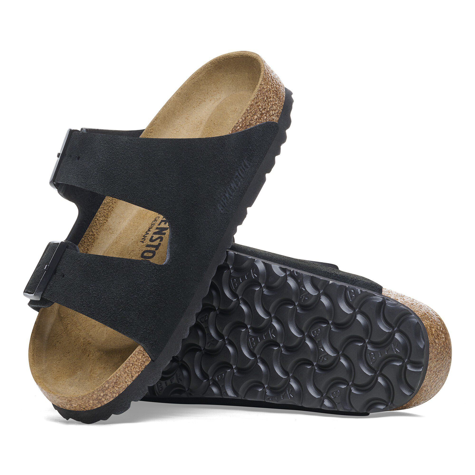 Arizona / アリゾナ スエードレザー ブラック | BIRKENSTOCK