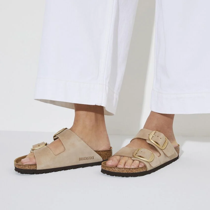 Arizona Big Buckle Nubuk Leather