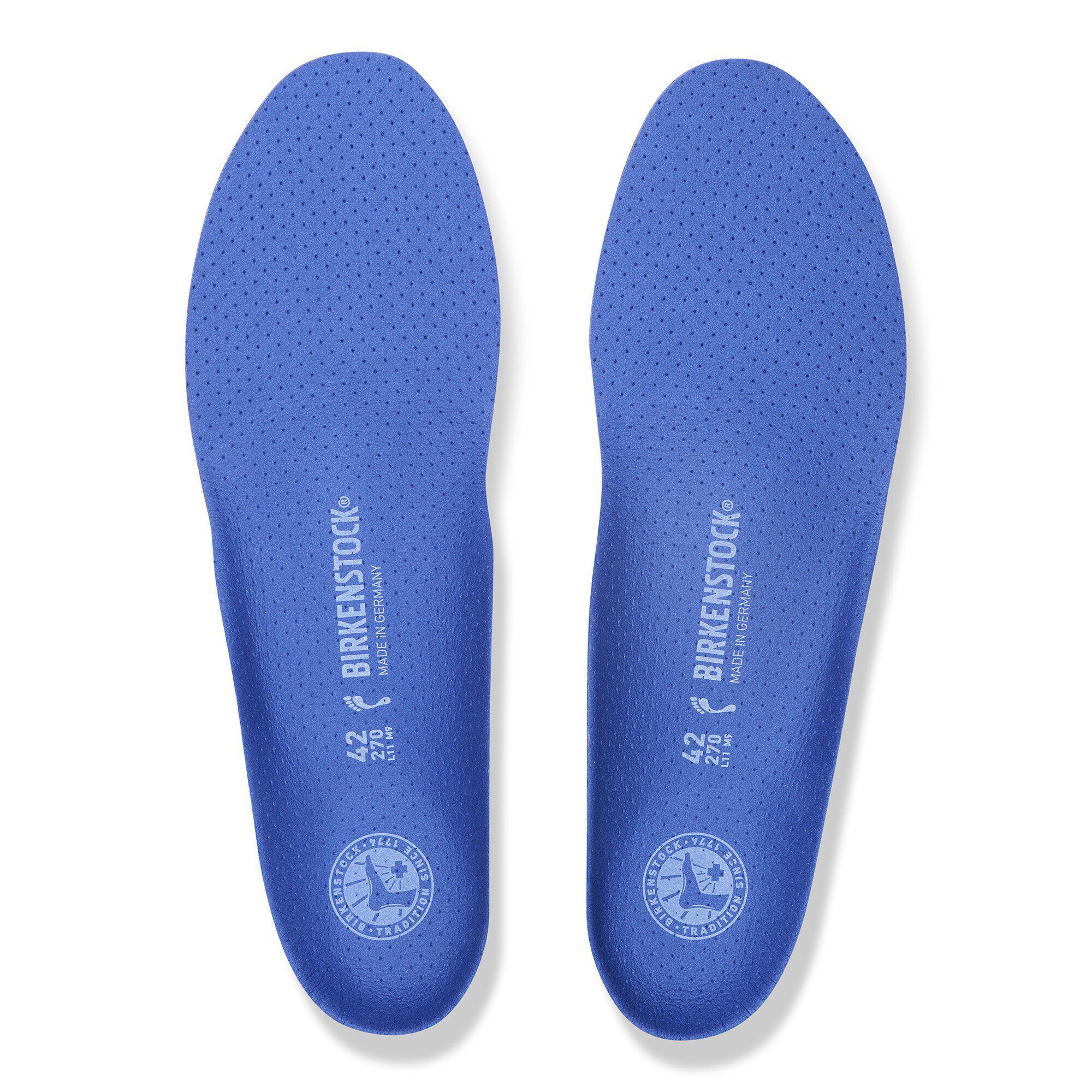Blue Footbed for Sneakers / ブルーフットベッド フルレングス
