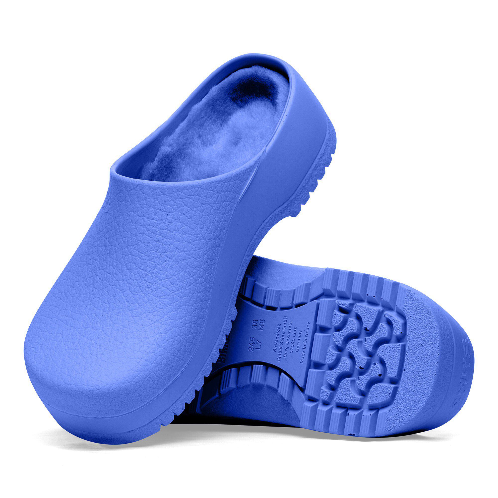 Super-Birki Shearling Polyurethane Ultra Blue | BIRKENSTOCK