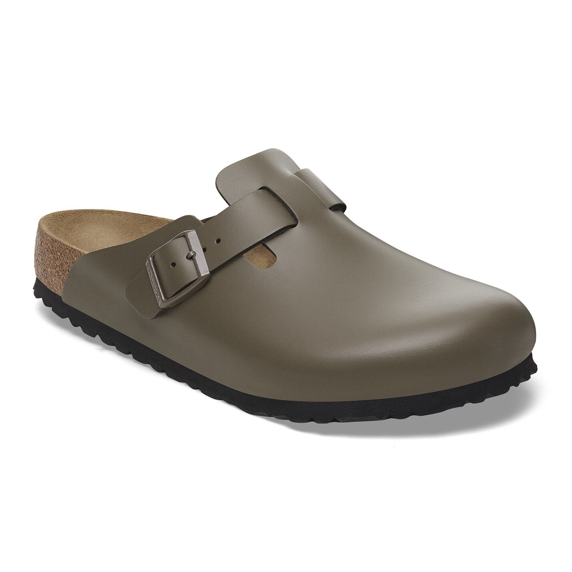 Boston / ボストン スムースレザー ダークブラウン | BIRKENSTOCK