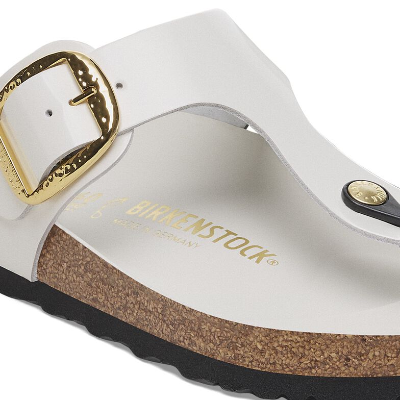 Gizeh Big Buckle Natural Leather Patent