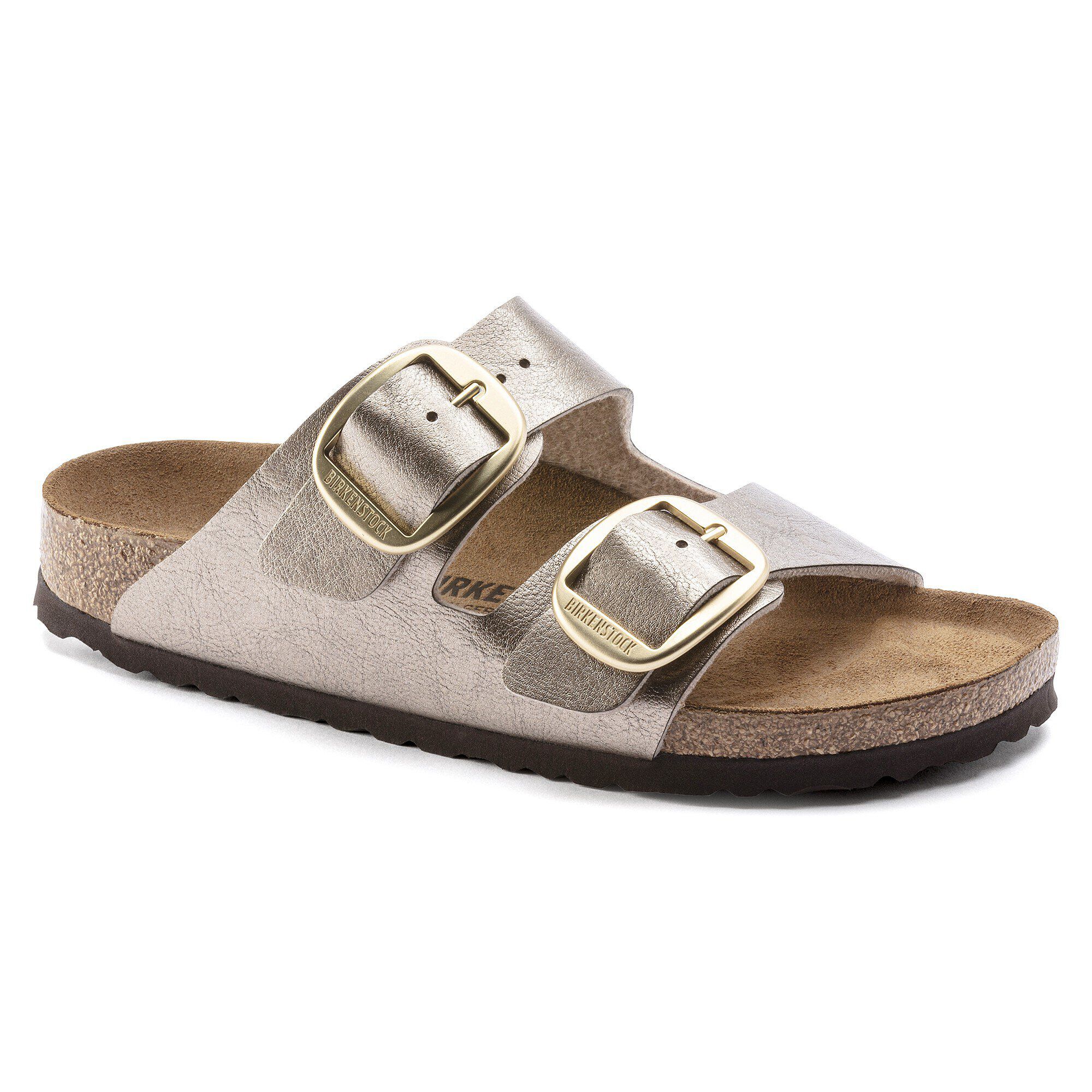 Arizona Big Buckle Birko-Flor Graceful Taupe | BIRKENSTOCK