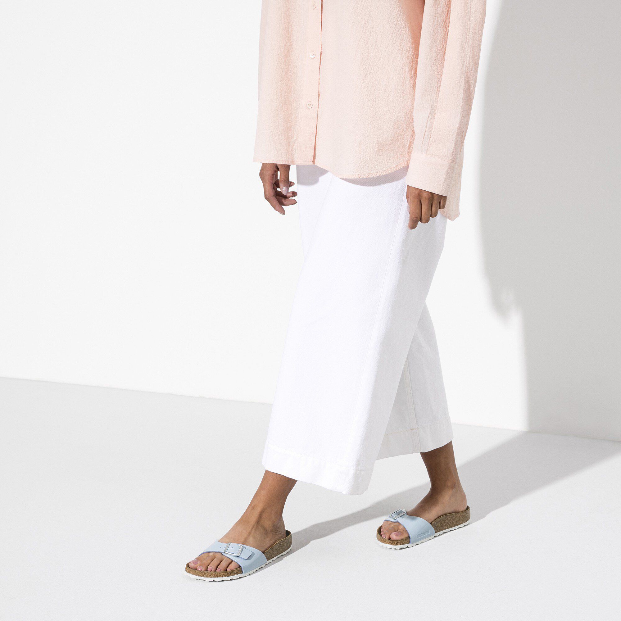 Birkenstock madrid dove blue Clearance