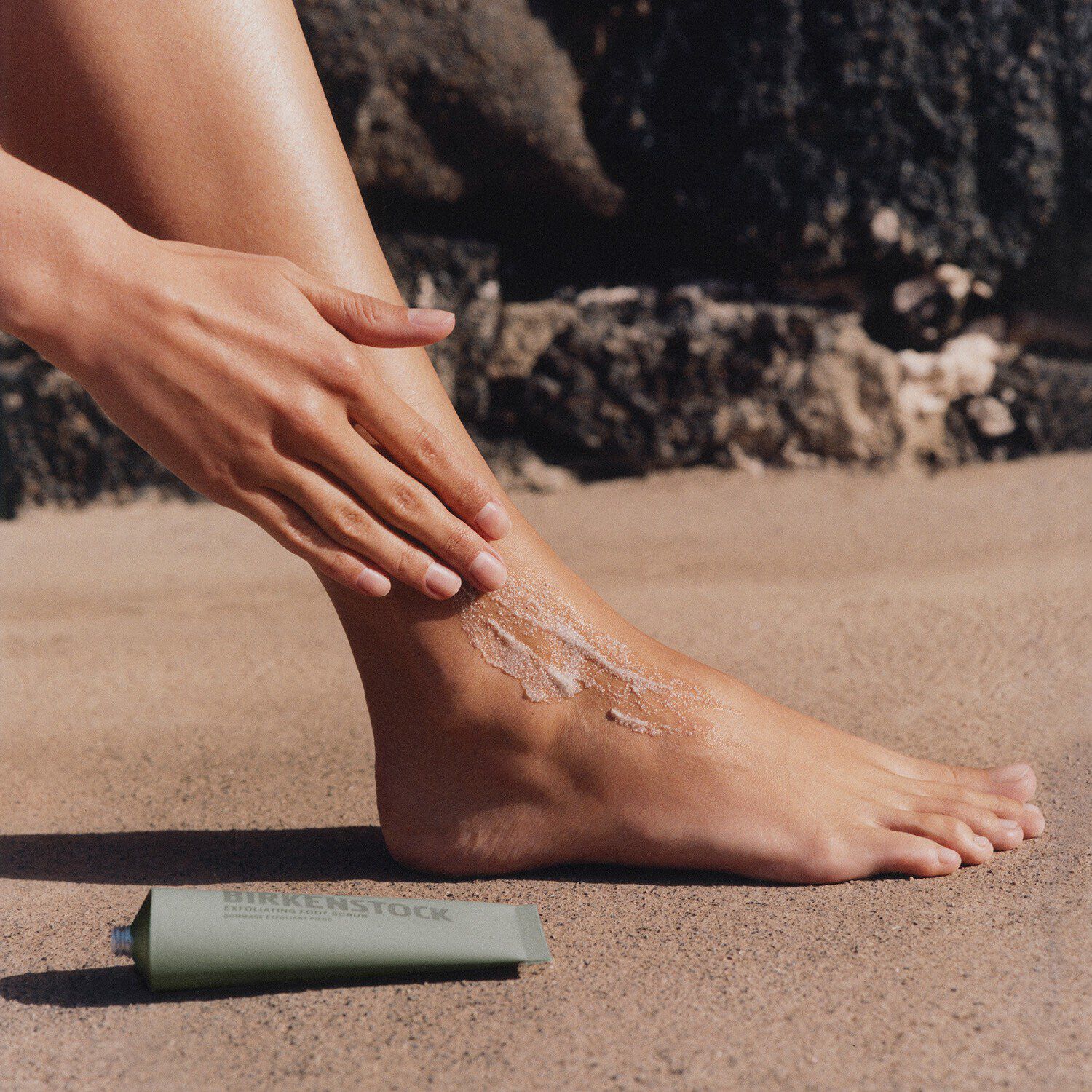 Birkenstock on foot on sale
