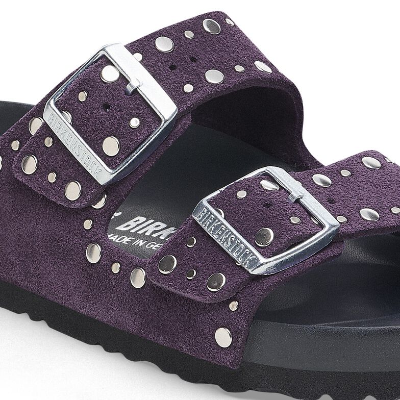 Arizona Rivet Suede Leather