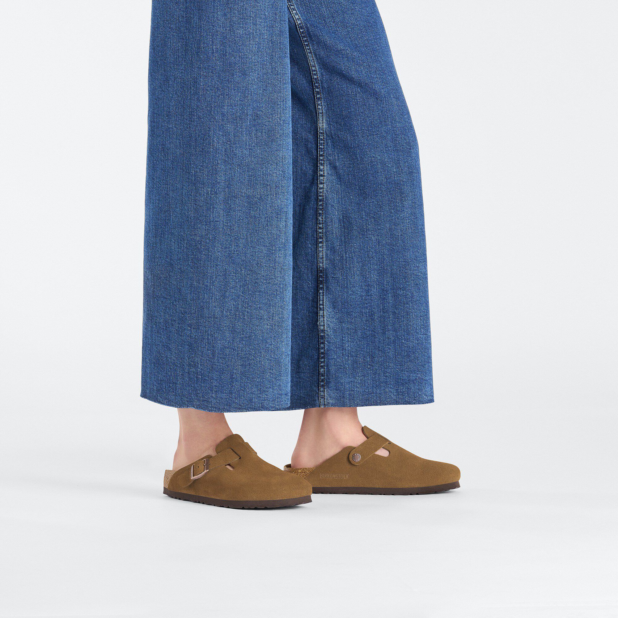 Boston Veloursleder Mink BIRKENSTOCK